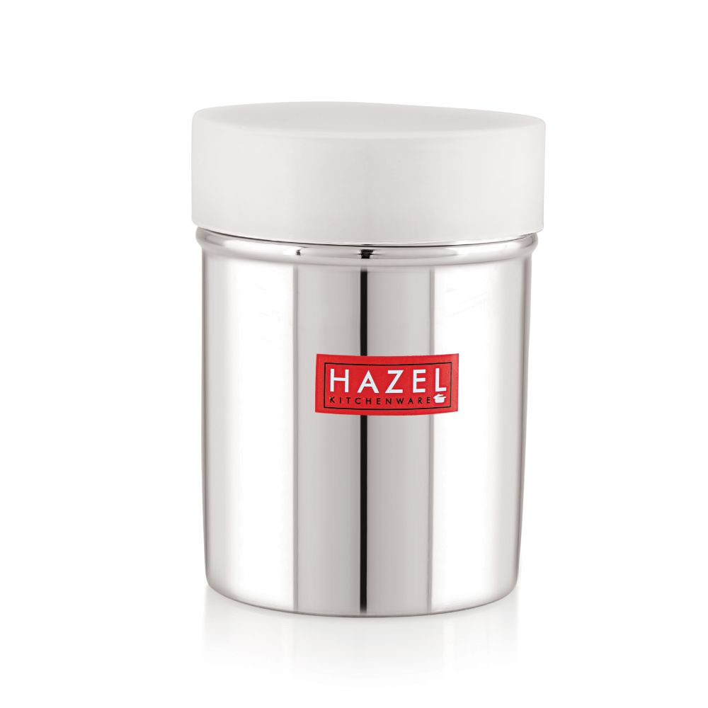 Stainless Steel Coco Powder Shaker with Handle and Plastic Lid – 310 ML