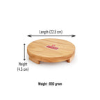 Wooden  Chakla (Chapati Maker)- 22.5 cm