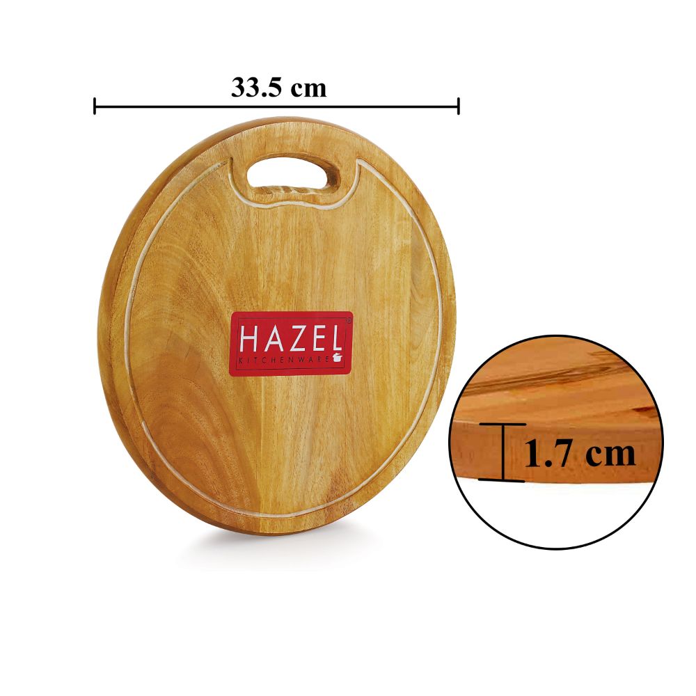 Round Vegetable Chopping Board -  33.5cm