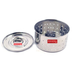 Stainless Steel Paneer Maker Mould – Big Size on a white background.