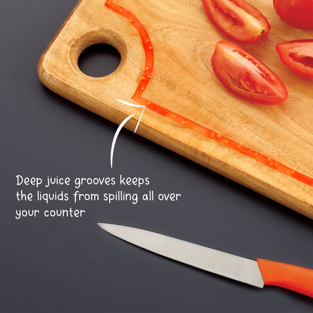 Thick Vegetable Chopping Board -   40.8 x 28.2 cm