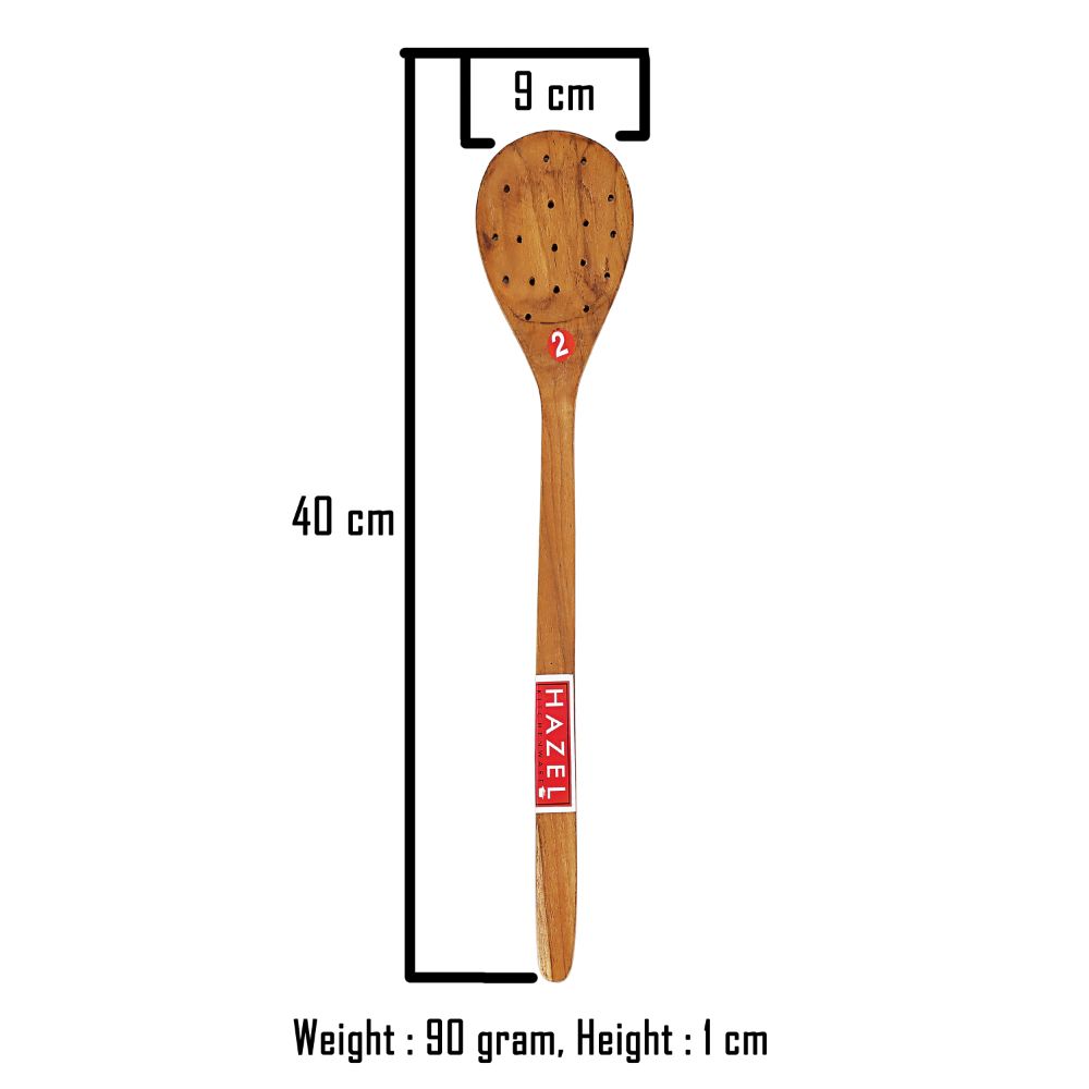 Wooden Jhara/Jharni, Non Stick