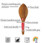 Wooden Rice Serving Spoon, Non Stick