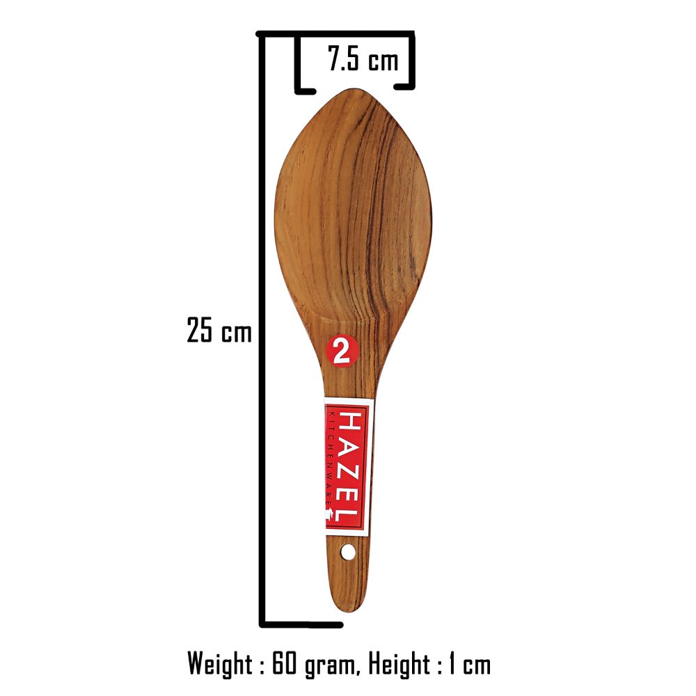 Wooden Rice Serving Spoon, Non Stick