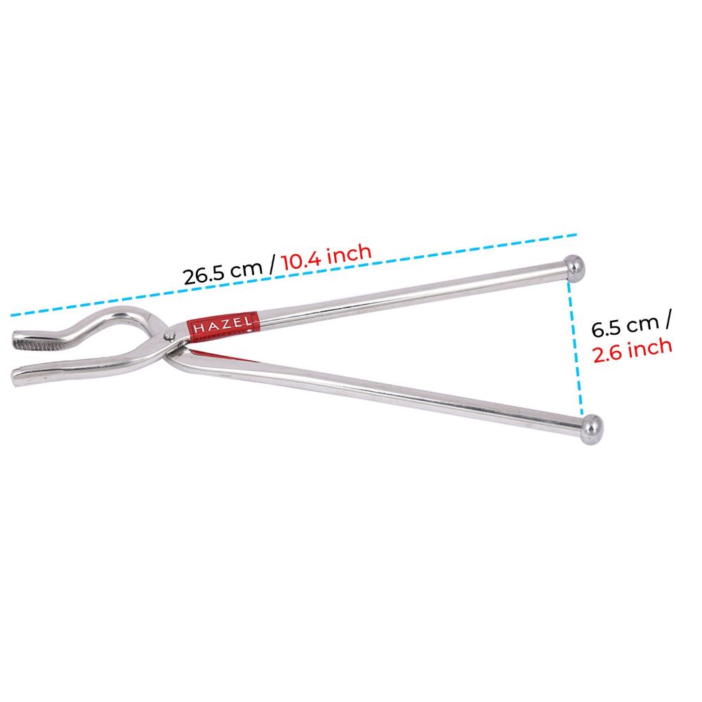 Stainless Steel Sansi (Pakkad) For Hot Cookware - 9mm