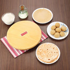 Wooden Polpat/Chakla & Belan Combo – 2 Pc Set , 24cm