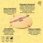 Wooden Polpat/Chakla & Belan Combo – 2 Pc Set , 24cm