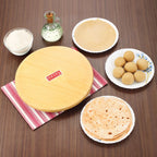 Wooden Chakla and Belan Combo - 2 Pc Set, 21cm