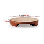 Wooden Chakla/Polpat, 24cm