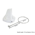 Steel Cloth Channi with Handle, 29cm