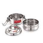 2-Tier Steel Locking Tiffin