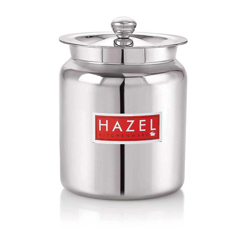 Stainless Steel Ghee Container With Lid -  1 L
