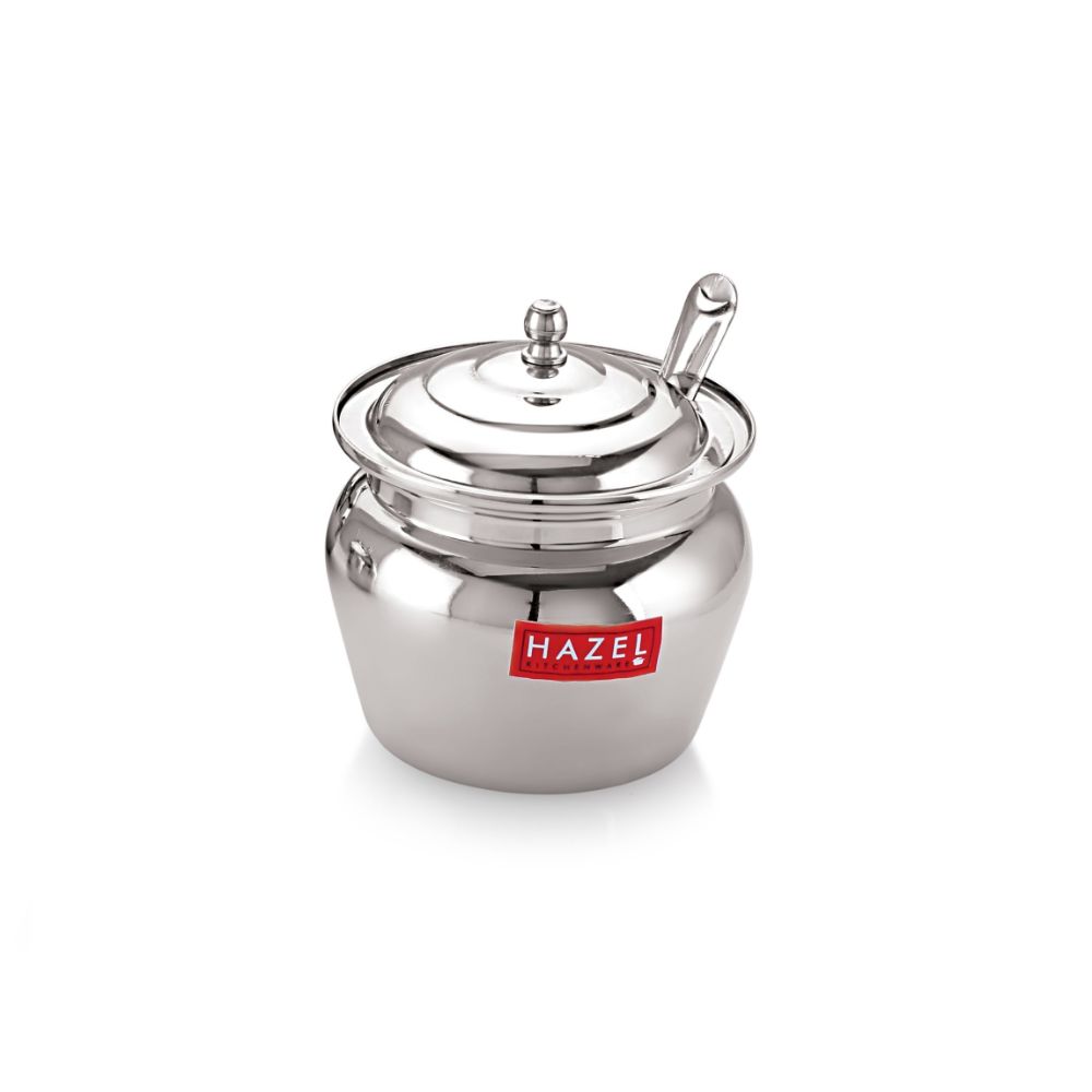 Stainless Steel  Ghee Dani / Oil Container, 300ML