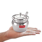 Stainless Steel  Ghee Dani / Oil Container, 300ML