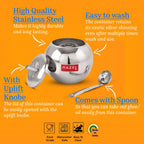 Stainless Steel  Ghee Dani / Oil Container, 320ML