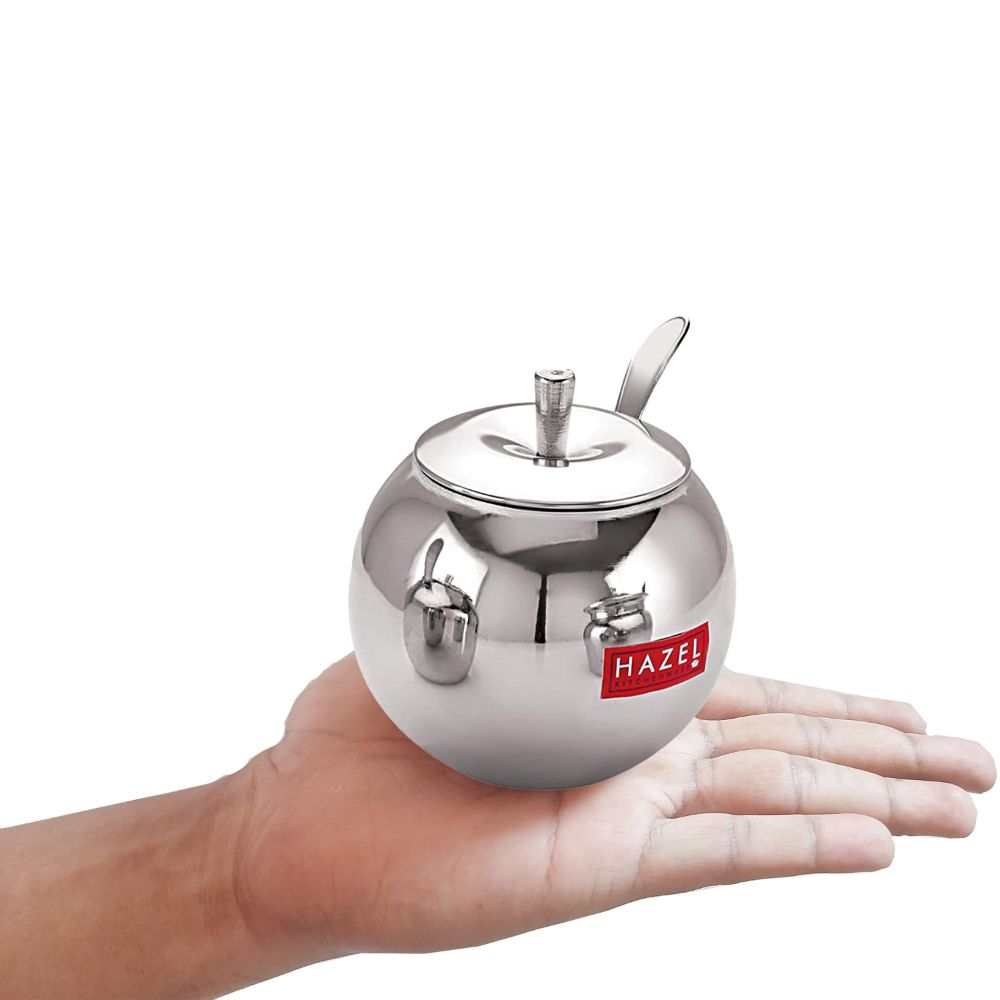 Stainless Steel  Ghee Dani / Oil Container, 320ML