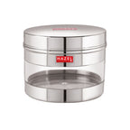 Stainless Steel Transparent Container, 500 ML
