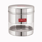 Stainless Steel Transparent Container, 750 ML