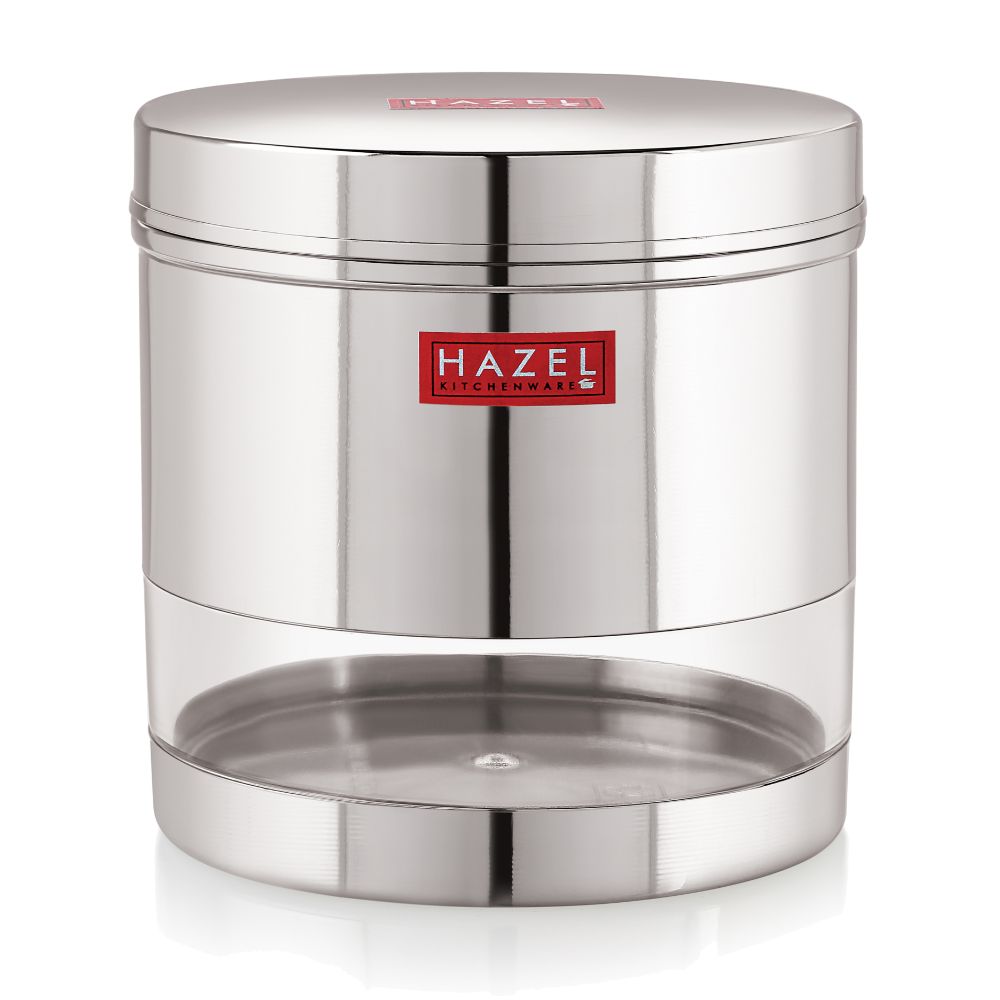 Stainless Steel See through Container, 1350 ML