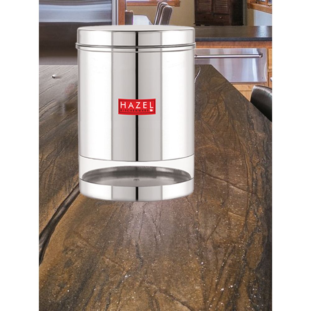 Stainless Steel Transparent Storage Containers – 3000 ML