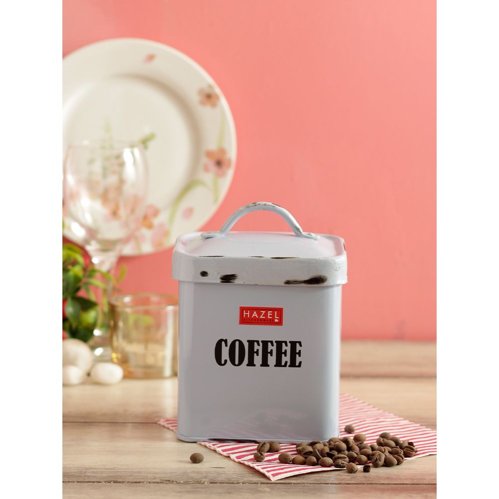 Rectangle Coffee Storage Container With Handle, 1150ML