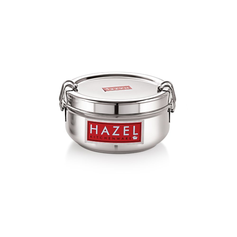Stainless Steel Tiffin Lunch Container With Locking Clip, 700 ML
