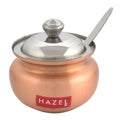 Stainless Steel  Copper Base Ghee Conatiner, 150ML