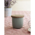 Airtight Food Storage Container with Wooden Lid, Green - 700ml