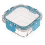 Borosilicate Glass Airtight Container (Sqaure)- Leak Proof, 320ML