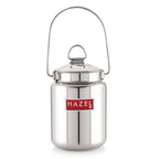 Plain Stainless Steel Ghee Barani, Milk, Oil, Multipurpose Container -  4 L