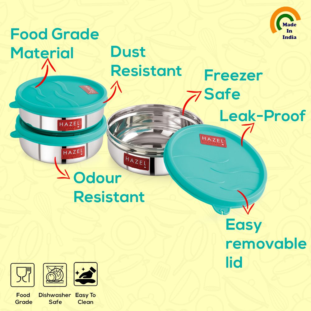 Stainless Steel Storage Container -  300ML |Steel Box for Food Storage