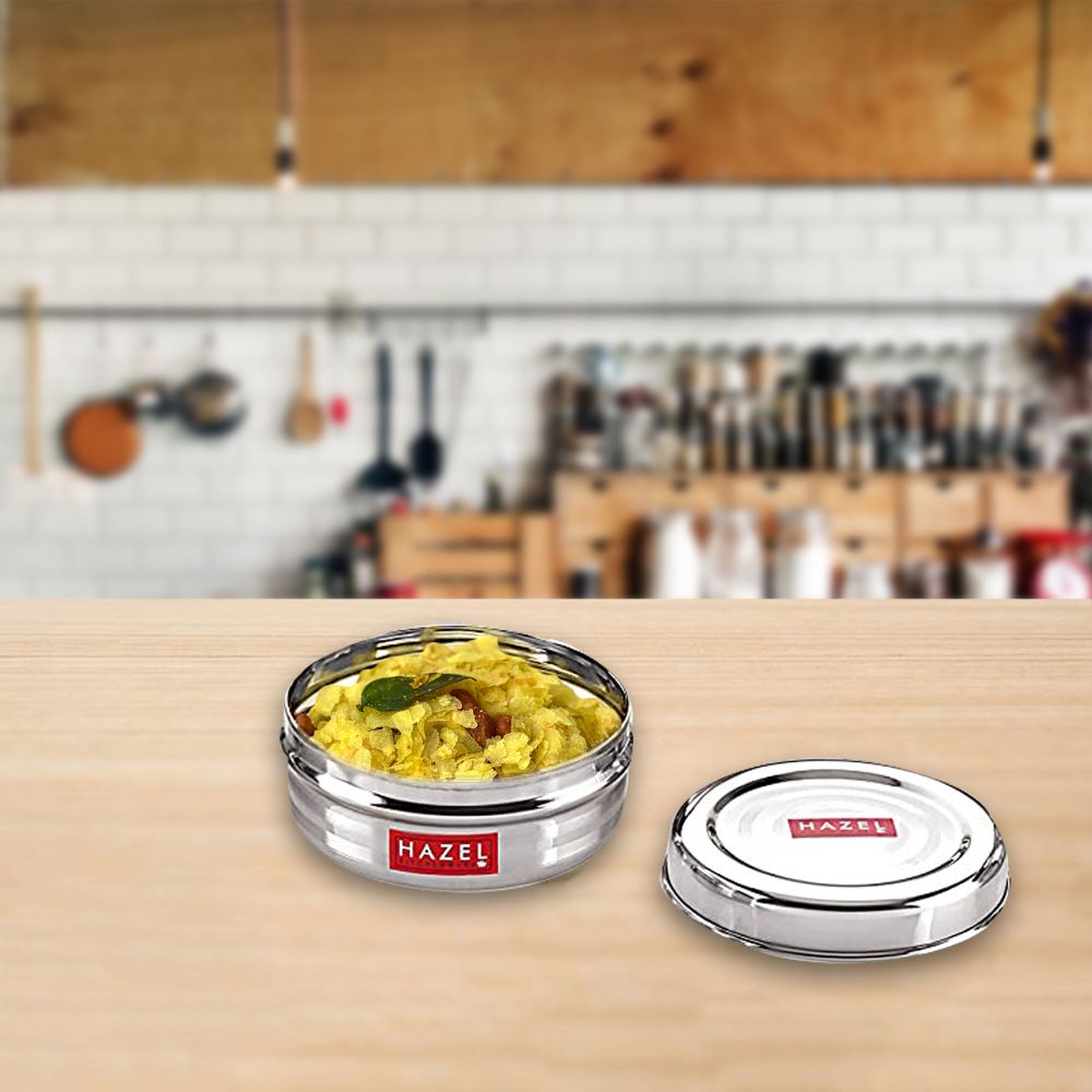 Small Stainless Steel Storage Container - 550ML