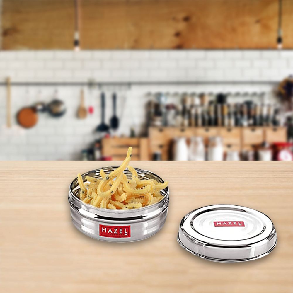 Small Stainless Steel Storage Container - 900ML