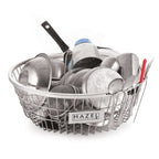 Round Stainless Steel Dish Drainer, 51.5 cm