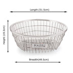 Round Stainless Steel Dish Drainer, 51.5 cm
