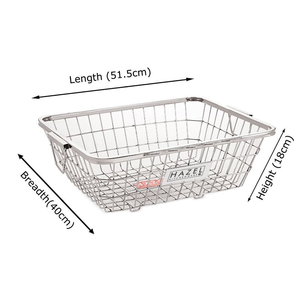 Sqaure Stainless Steel Dish Drainer