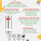 Steel Fridge Storage Container – 600 ML