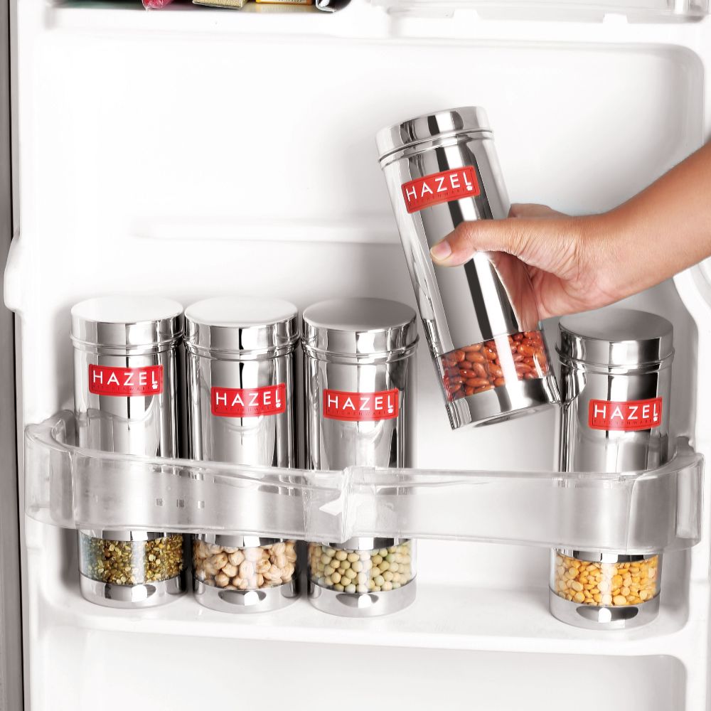 Steel Fridge Storage Container – 600 ML