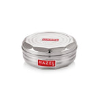 Stainless Steel Masala Dabba with Airtight Lid, 7 Containers and 1 Spoon