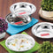 Stainless Steel Snack Bowl /Plate Set of 4 Pcs, 600ML