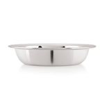 Stainless Steel Snack Bowl /Plate Set of 4 Pcs, 600ML