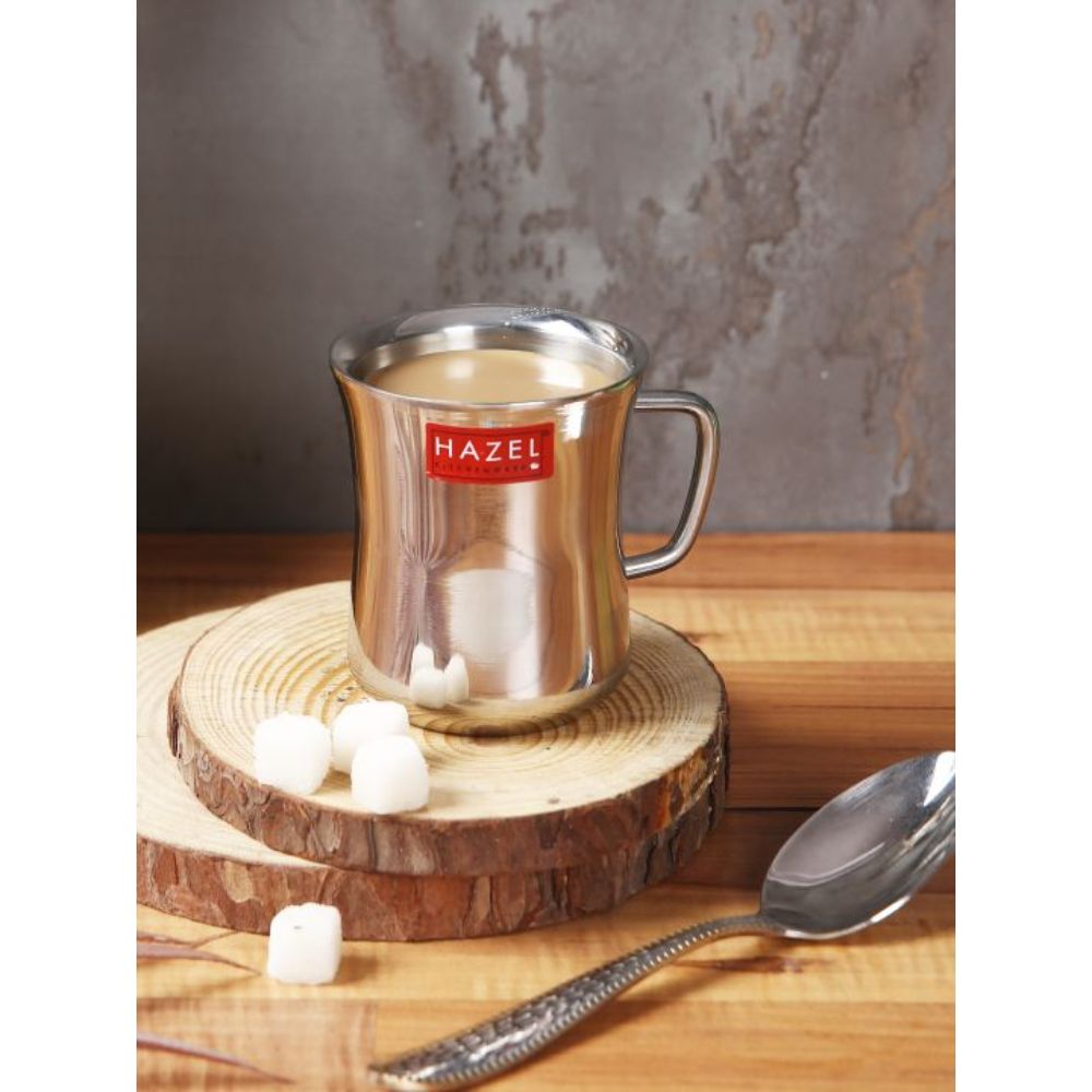 Stainless Steel  Big Coffe Mug, 200 ML