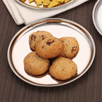 Stainless Steel Breakfast Plate 23.5 cm