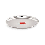 Stainless Steel Breakfast Plate 23.5 cm