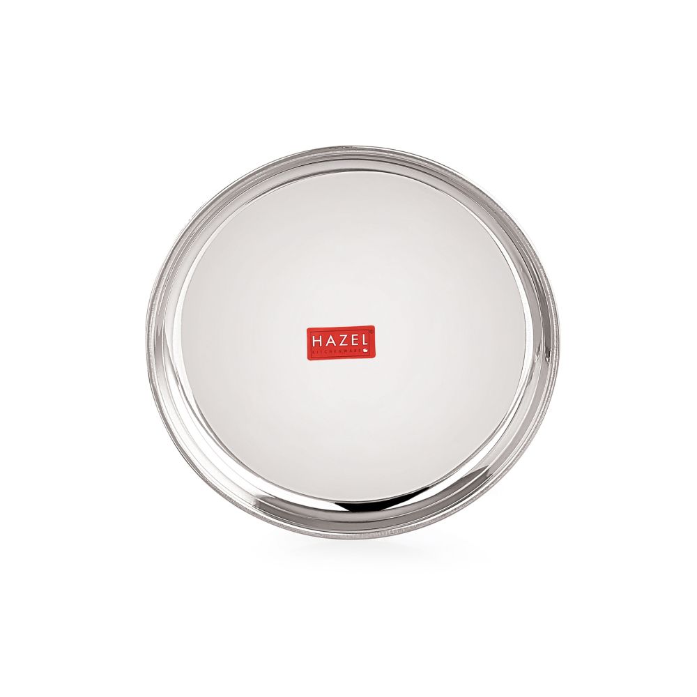 Stainless Steel Breakfast Plate 23.5 cm