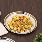 Stainless Steel Breakfast Plate 23.5 cm