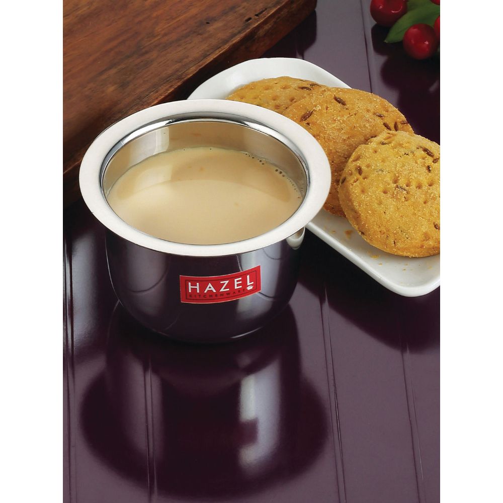 Stainless Steel Tea Glass, 100 ML