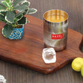 Steel Drinking Glass - 350 ML | Glossy Finish