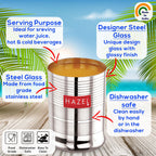 Steel Drinking Glass - 350 ML | Juice Glass