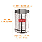 Steel Drinking Glass - 350 ML | Juice Glass